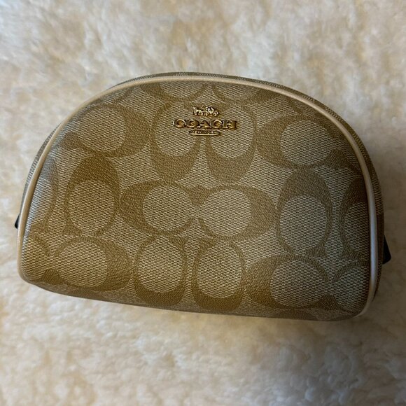 Coach Signature Pouch - Picture 1 of 3
